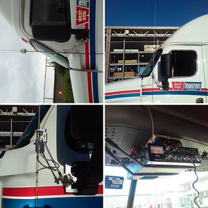90° antenna mounting solution on CASCADIA