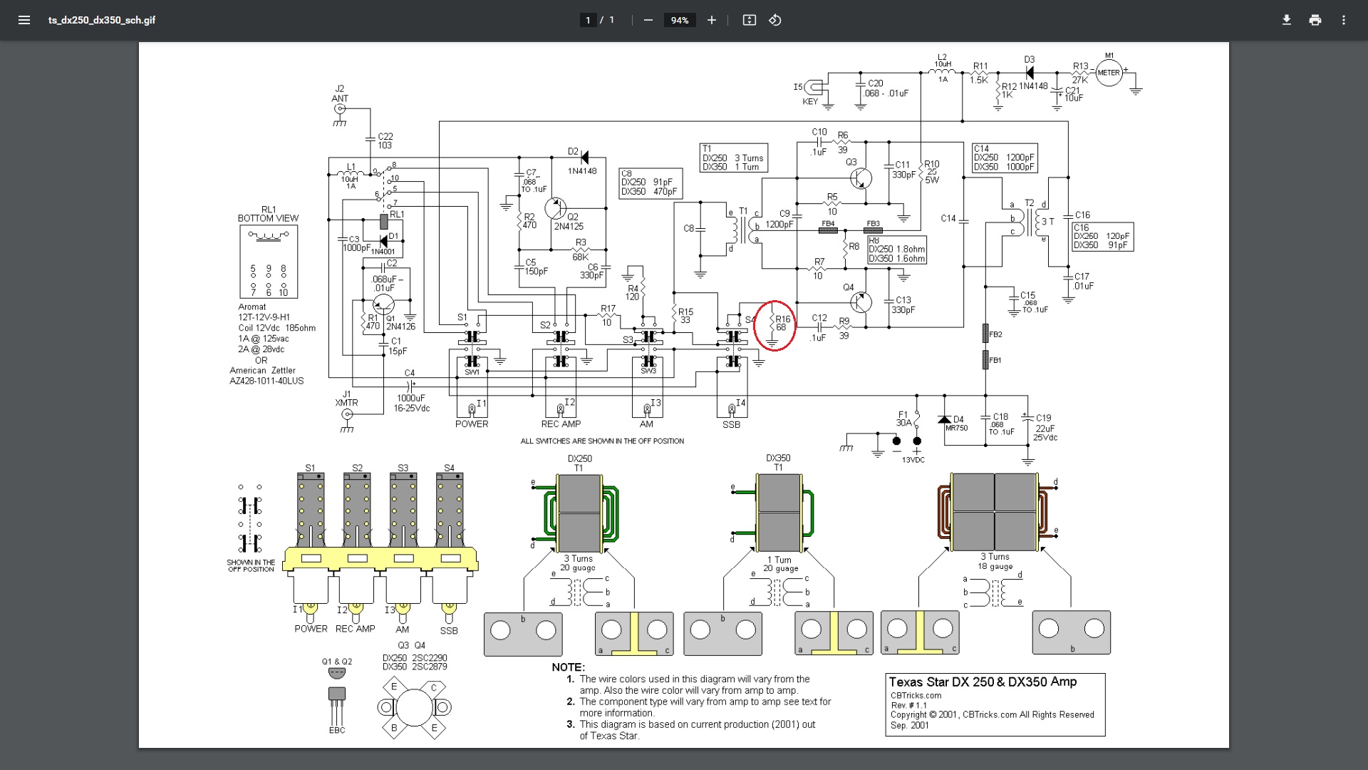 DX350 SSB power resistor..jpg