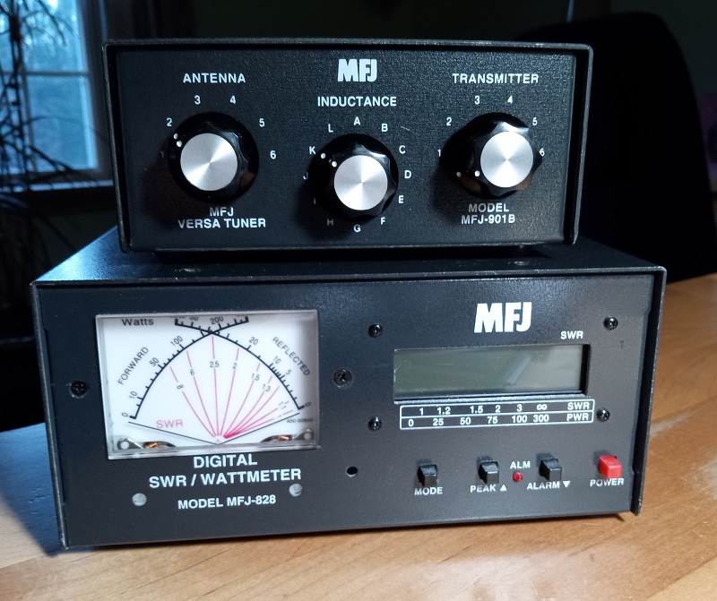 MFJ828 Digital SWR/W Meter w/ Freq Counter WorldwideDX Radio Forum
