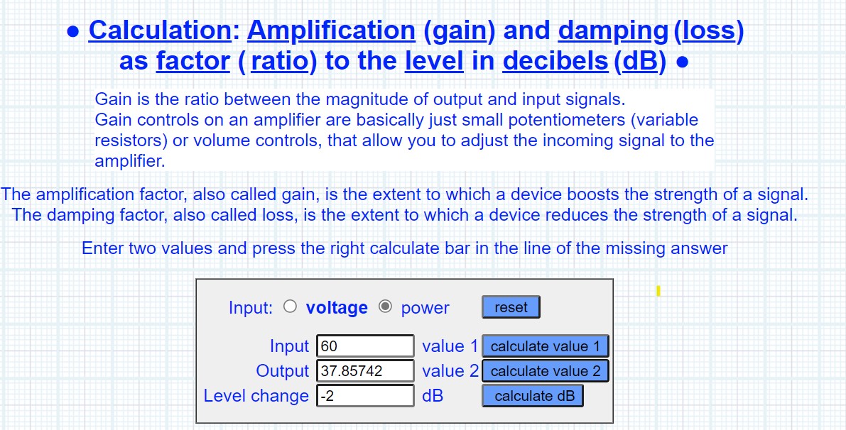How Decibel Db Express Amplifier Gain The Engineering vrogue.co