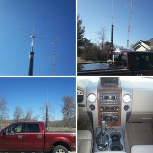 EDUK8TR's 2004 F-150, Icom 7000 and Tarheel 200-HP install