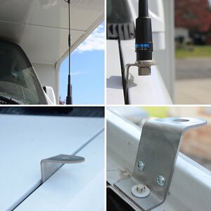Ford E350 Van/RV antenna mount