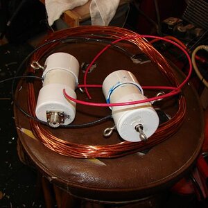 My own home made pipe bombs.......I mean baluns.....