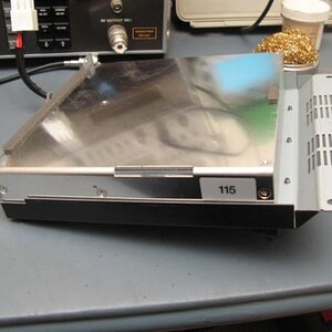 Optional 20 amp power supply that attaches to the base of the radio.