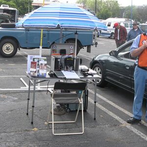 Portable VHF/UHF station in a box.