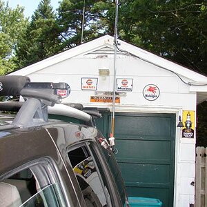 in this photo you can see that I had to bend the whip a little to made it stand up straight....