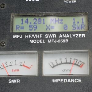 Antenna tuned for 20m