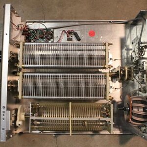 Inside the 3KW Ameritron ATR-30 tuner