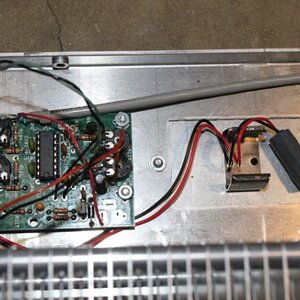 Meter board with 9v battery clip