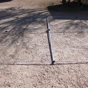 All three elements assembled for 20 meters