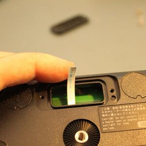 Bottom of GPS ribbon