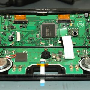 Iinside the control head