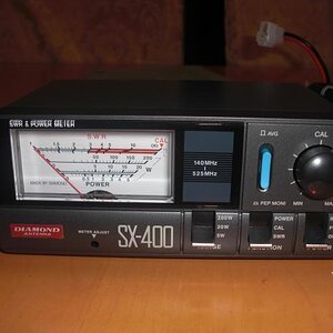 My Diamond SX400 SWR/Power Meter