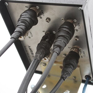 3 2 meter coax hooked up to switch