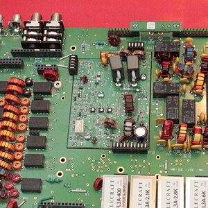 Low Power Amplifier board installed