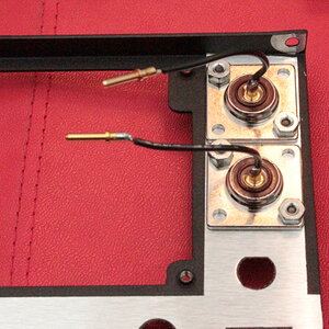 Installing the SO-239s on the back panel