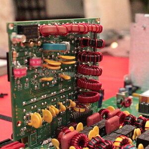 Antenna Tuner board capacitor and inductor side