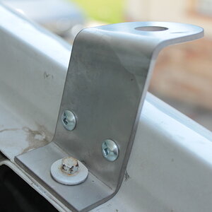 Installing custom mount in RV hood