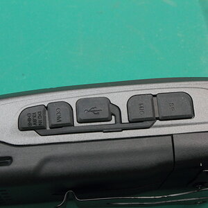 Interface ports with rubber cover