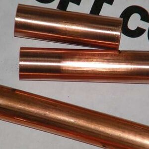 Antenna sections cleaned up and ready for soldering