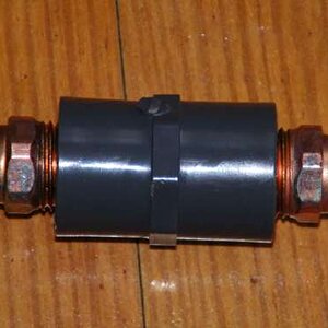 Upper and Lower Antenna Sections Mated by the Female Coupler