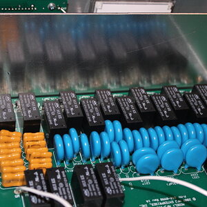 Tuner capacitance network
