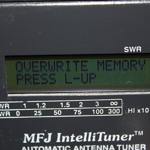 button memory overwrite setting