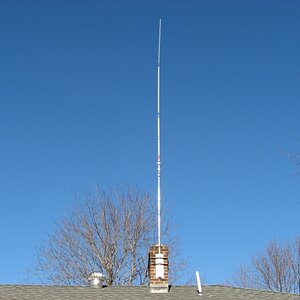 still needs to be taller, and I should straighten that vent pipe someday