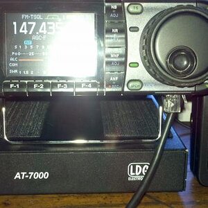IC-7000 + LDG AT-7000