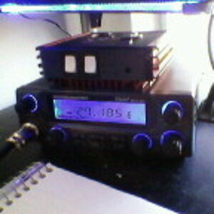 My trusty Roadpro Titan II RPSY 485, one of the best I've ever owned for receive. For it's size, it's loaded with everything I'd ever want. Well, exce