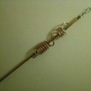 My dual coil antenna under construction. Ready for paint, no Delrin installed yet.