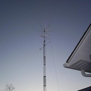 Tower in the Sun set.