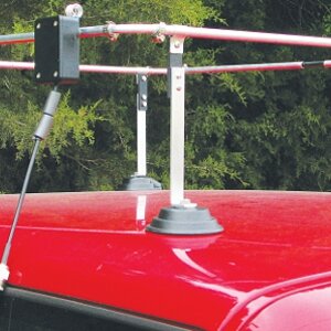 Cushcraft Squalo on a Truck