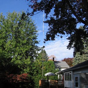My Sirio 2016 on a Rohn 34' telescopic mast
