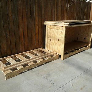 Firewood and target backers for Cuddeback 2013