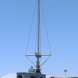 Stern HF antenna