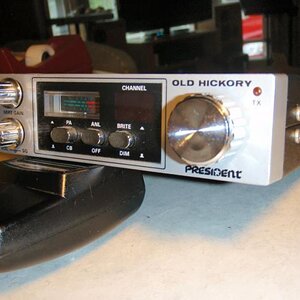 President Ole Hickory with channel kit. Notice it has mic gain