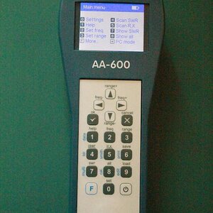 aa-600 main screen
