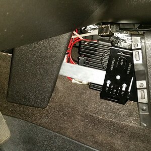 Final-stage for plastic cover installed