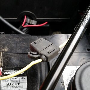 Battery wiring.