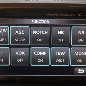 Icom-IC-7300-common-functions-menu