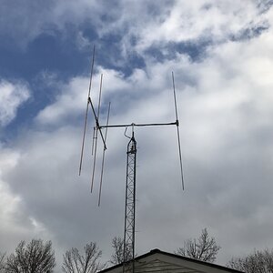 Home brew 11 meter yagi and dipole