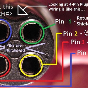 4-Pin Mic Plug Wiring