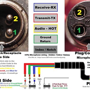 4 Pin Wiring Help Diagram For Mic