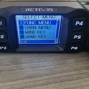 retevis rt95 function menu