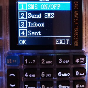TD-H3 Plus SMS Menu
