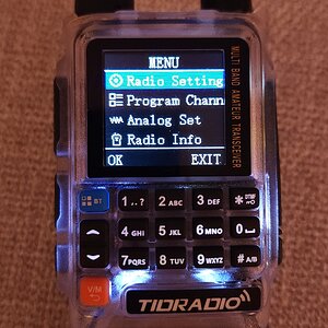 TD-H3 Plus menus