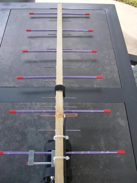 1.2 Ghz antenna coupled with 440Mhz Arrow handheld