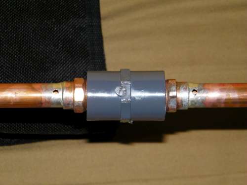 1/8" Holes drilled for Upper Matching unit