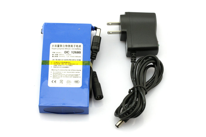 12v, 6800mAh LiPo battery pack for the KX3